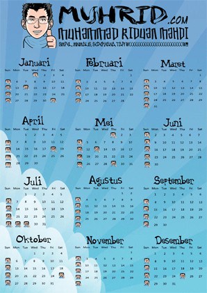 Kalender MUHRID 2014