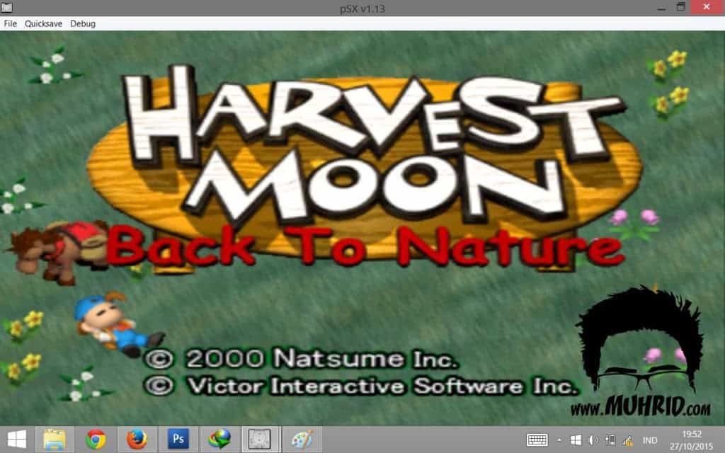 Tampilan Awal Harvest Moon Back To Nature Cara Bermain Harvest Moon Back To Nature di PC