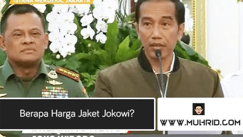Berapa Harga Jaket Jokowi