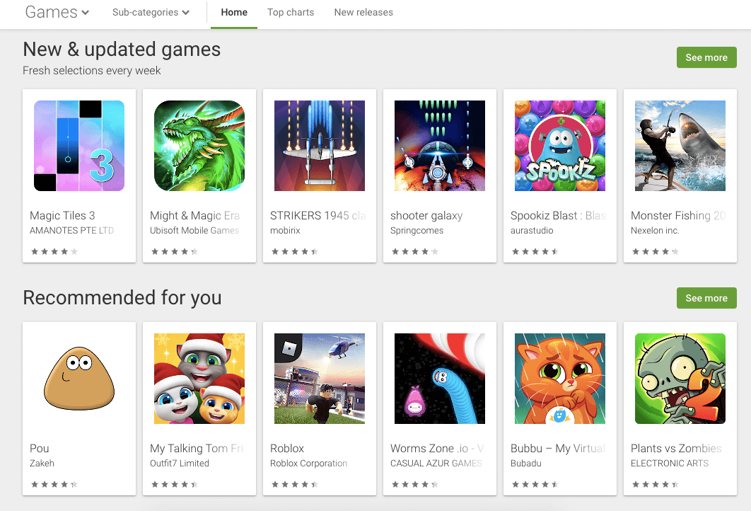 Games Android Ringan di Play Store