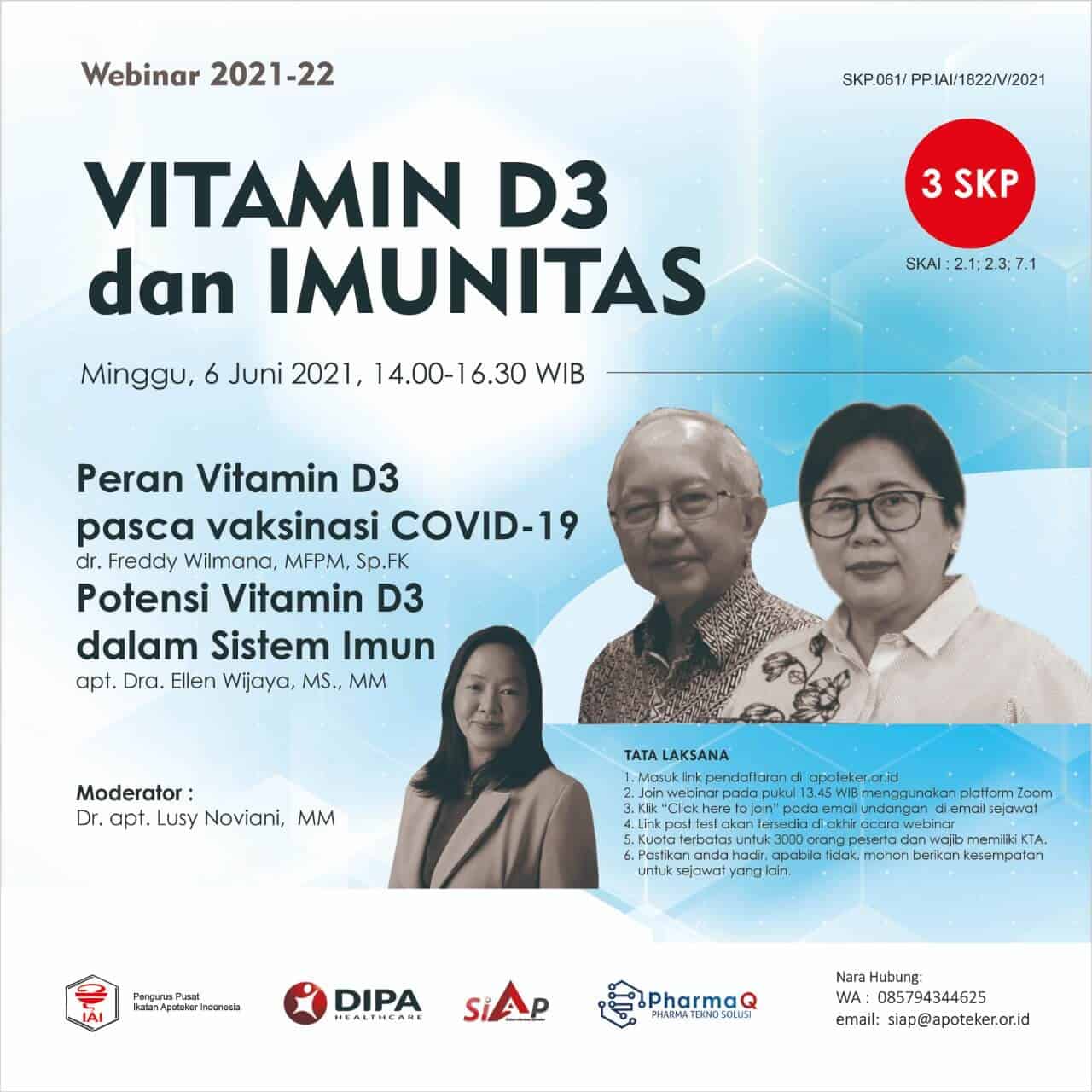 Webinar Vitamin D3 dan Imunitas