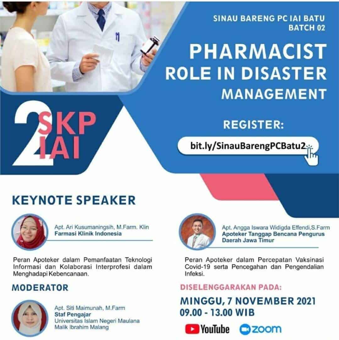 role of pharmacist in disaster management a case study wikipedia