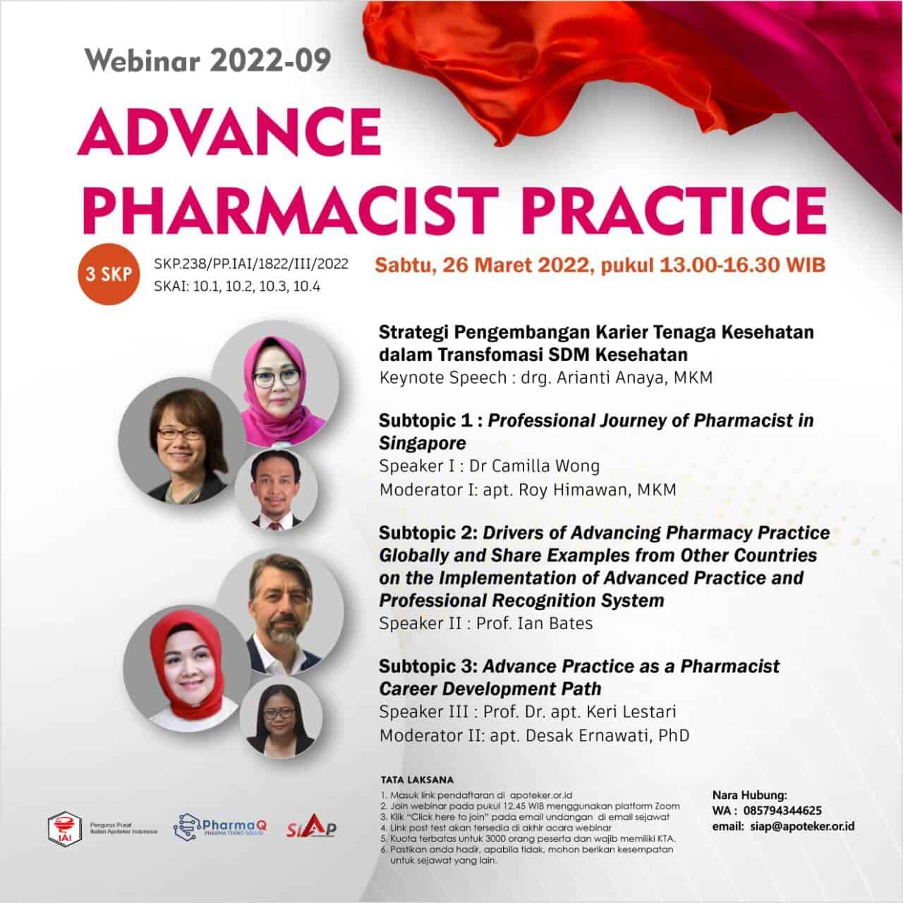 Kunci Jawaban Webinar Advance Pharmacist Practice [Webinar 2022-09]