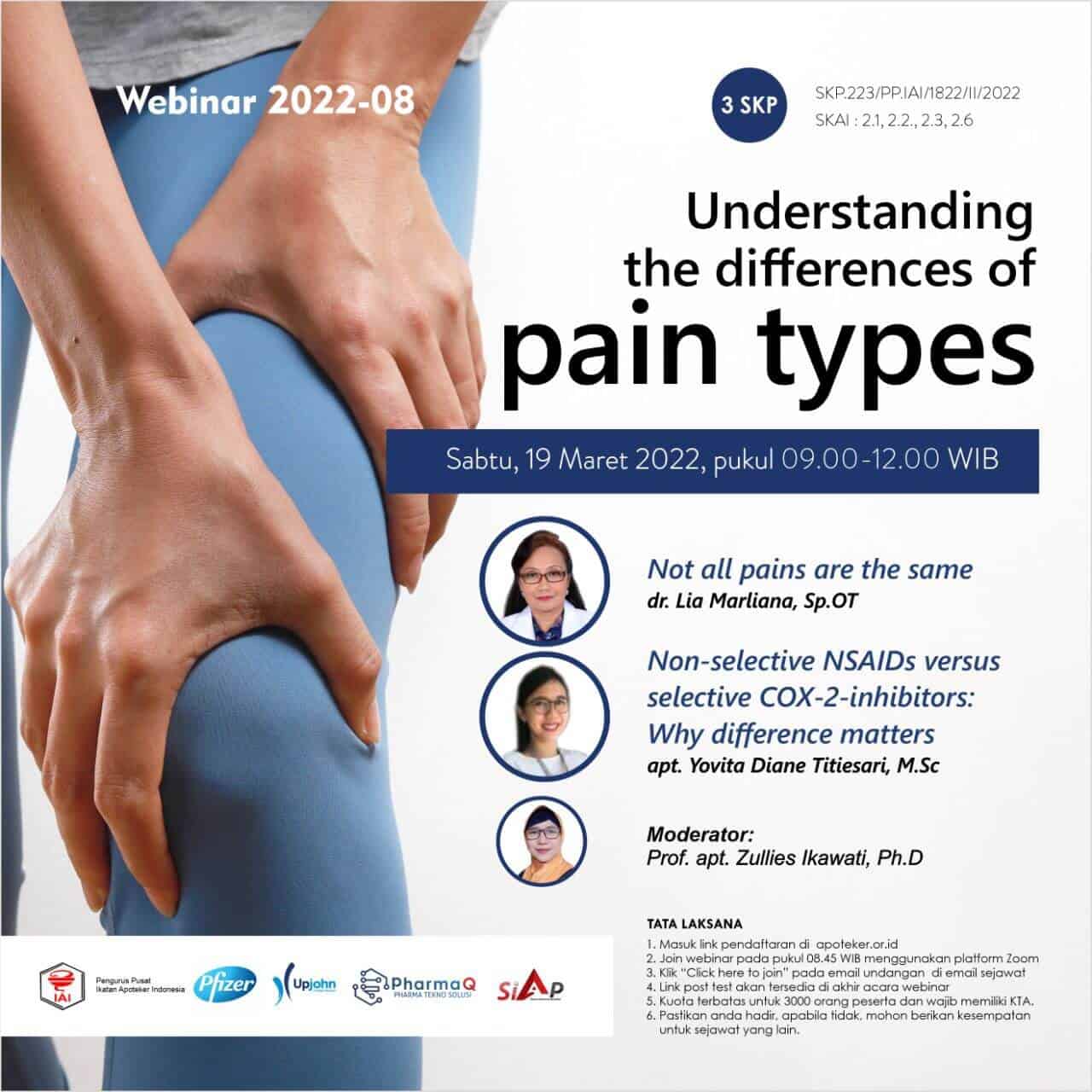 Kunci Jawaban Webinar Understanding the Differences of Pain Types [Webinar 2022-08]