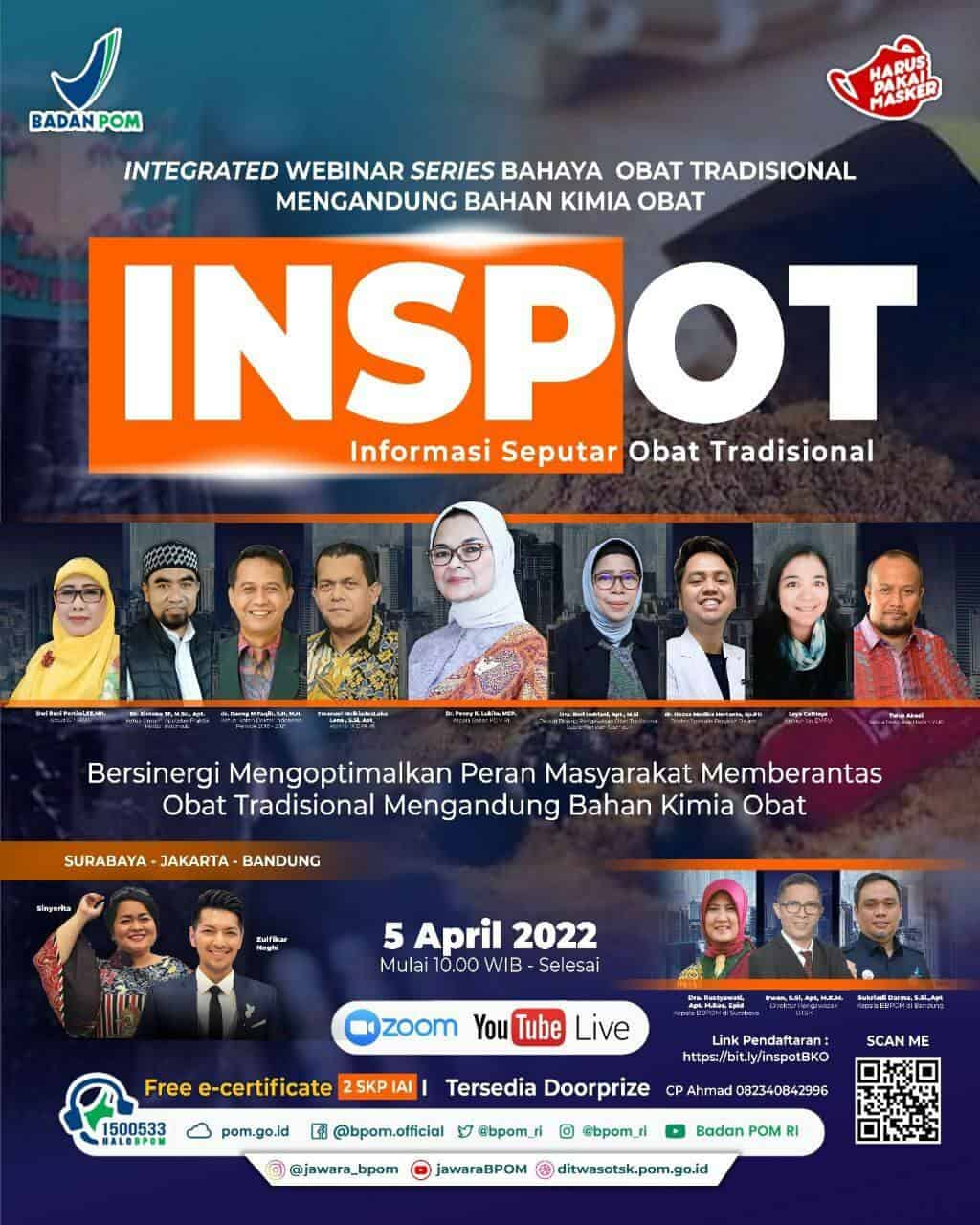 INSPOT: Bersinergi Mengoptimalkan Peran Masyarakat Memberantas Obat ...