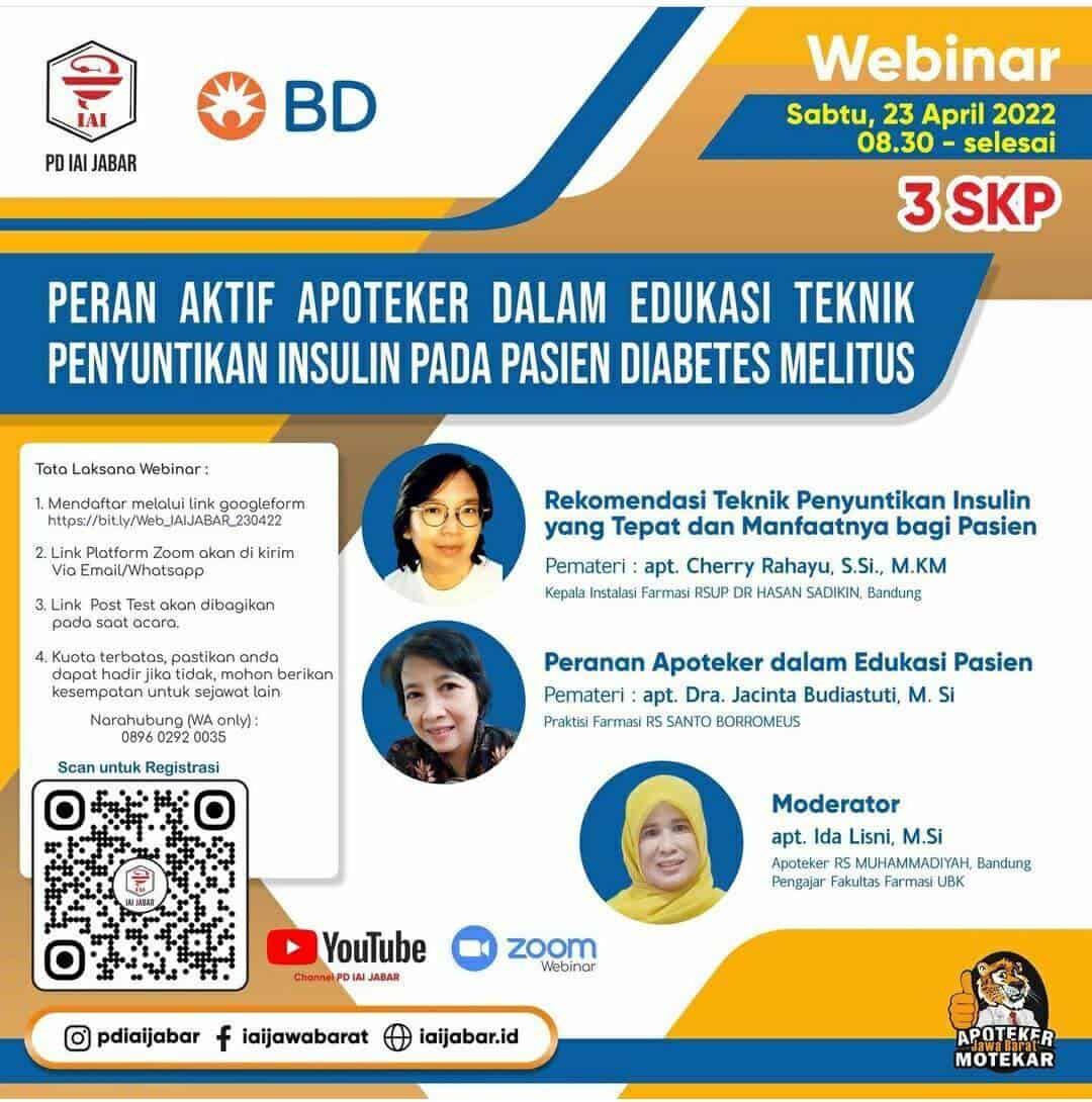 Peran Aktif Apoteker dalam Edukasi Teknik Penyuntikan Insulin pada Pasien Diabetes Melitus