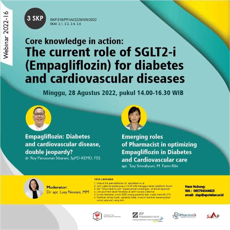 Kunci Jawaban Webinar Core Knowledge in Action: The Current Role of SGLT2-i (Empagliflozin) for Diabetes and Cardiovascular Diseases [Webinar 2022-16]