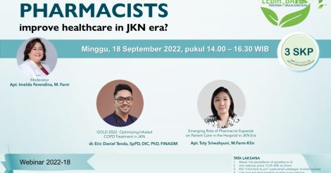 Kunci Jawaban Webinar How can Pharmacists Improve Healthcare in JKN Era? [Webinar 2022-18]