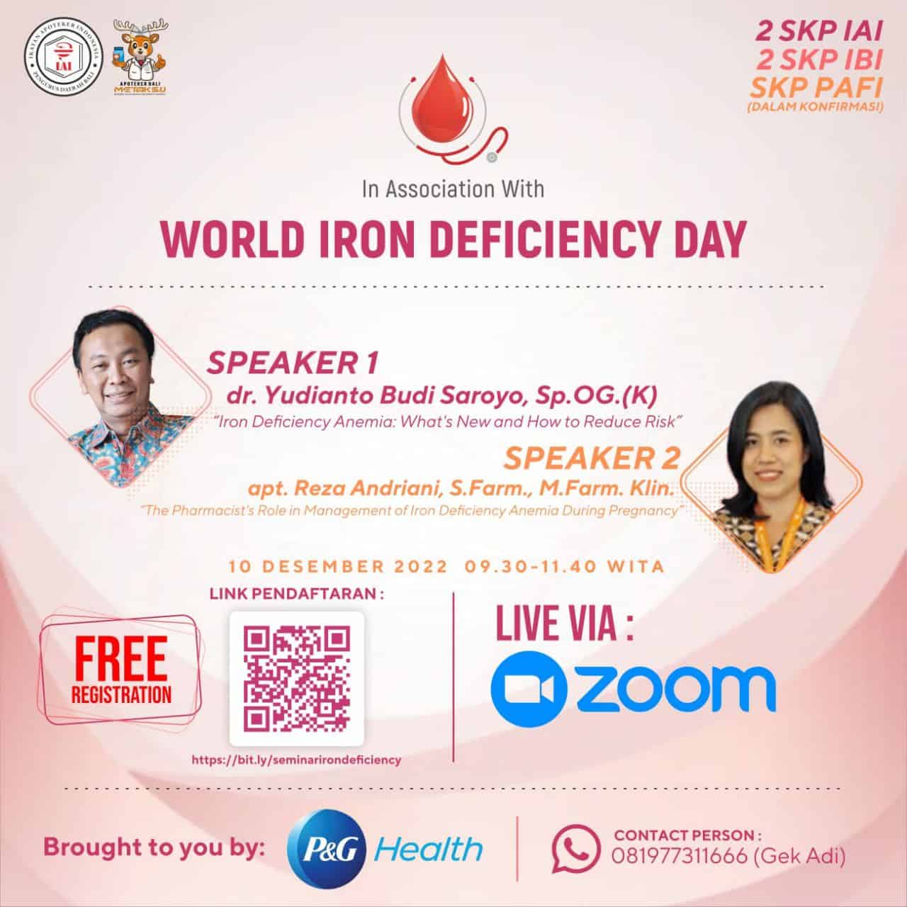 World Iron Deficiency Day 2022