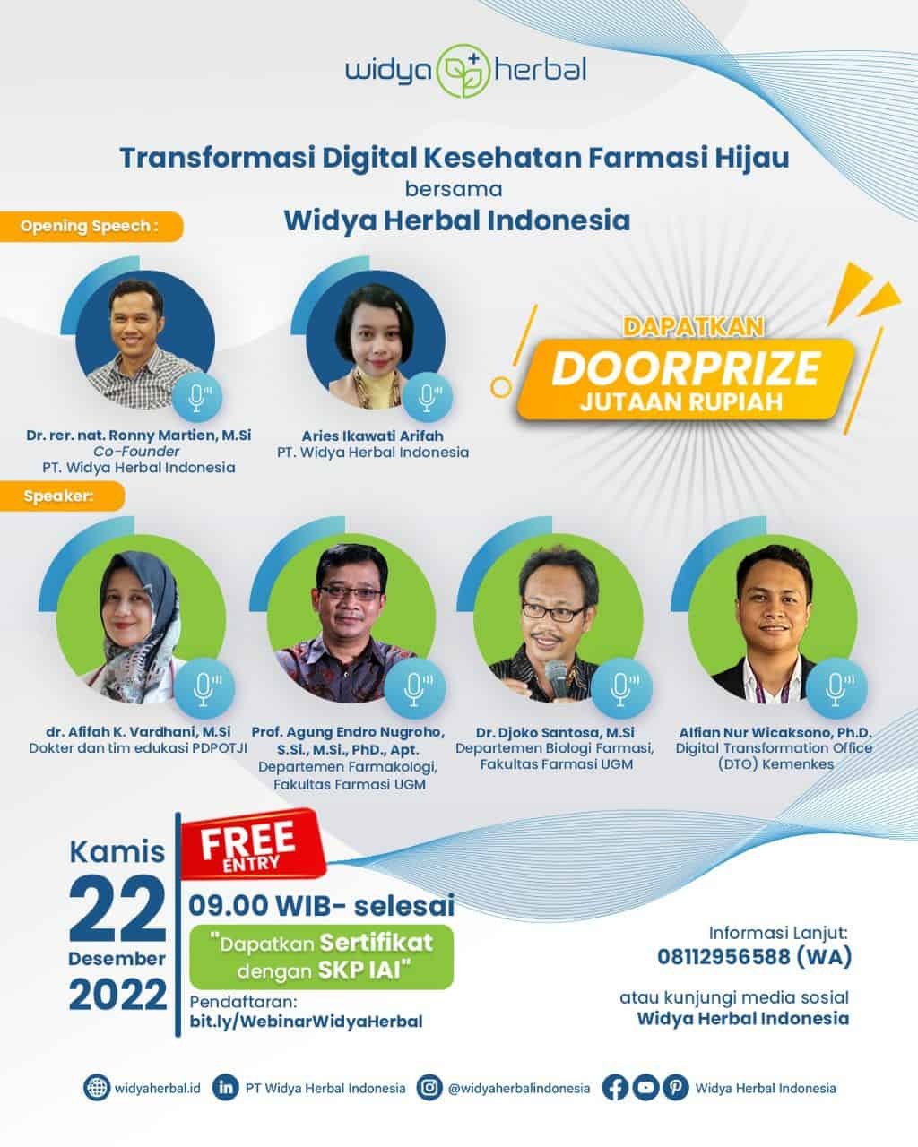 Transformasi Digital Kesehatan Farmasi Hijau Bersama Widya Herbal Indonesia